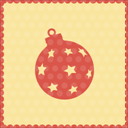 christmas ball icon